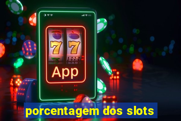 porcentagem dos slots